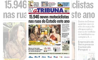 Imagem ilustrativa da imagem Confira os destaques do jornal A Tribuna deste sábado