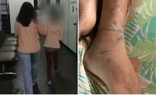 Imagem ilustrativa da imagem Mãe é presa suspeita de torturar filho e mantê-lo acorrentado em Goiás