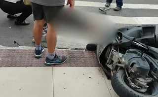 Imagem ilustrativa da imagem Motociclista morre após ser atropelada por caminhonete em Vila Velha