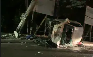 Imagem ilustrativa da imagem Motorista é preso por conduzir embriagado após carro capotar em Vitória