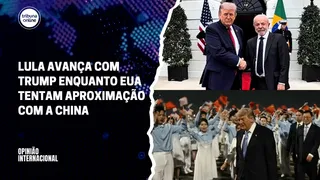 Imagem ilustrativa da imagem Opinião Internacional: podcast analisa encontros de Trump com Lula e líder da China