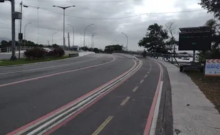 Imagem ilustrativa da imagem Ponte de Camburi é liberada para pedestres e ciclistas após conclusão de obras