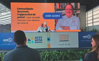 Imagem ilustrativa da imagem Receita de “capuccino de peixe” faz sucesso no ES