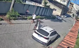 Imagem ilustrativa da imagem VÍDEO | Suspeito é preso após render mulher e levar carro em Vila Velha