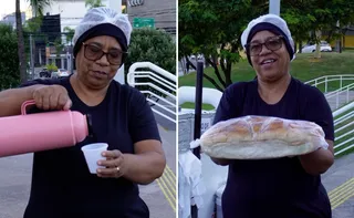 Imagem ilustrativa da imagem Venda de cafés e bolos em bike vira fonte de renda em Vitória