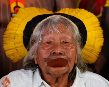 Imagem ilustrativa da imagem Internado em UTI, cacique Raoni tem melhora do estado de saúde
