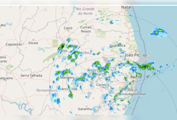 o volume de precipitação deve se intensificar durante a noite de hoje e persistir ao longo de toda a quarta-feira (29