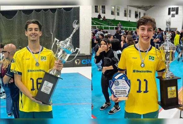 Davi Freitas e Lucca Perazzo