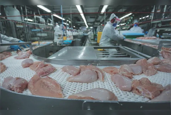 Processamento de frango