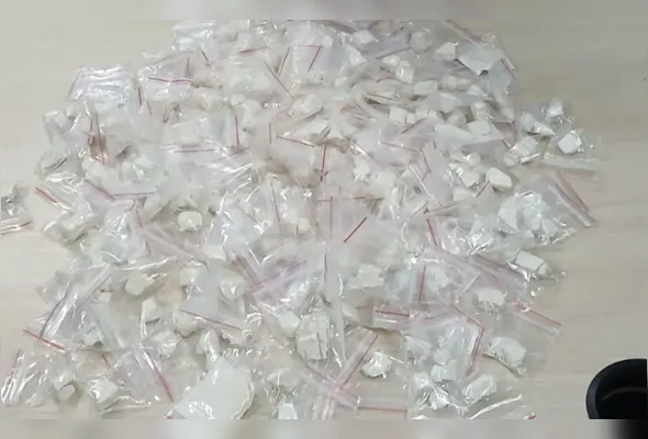 Droga apreendida em Cariacica