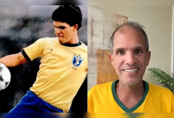 Craque Geovani Silva jogou pela seleção brasileira