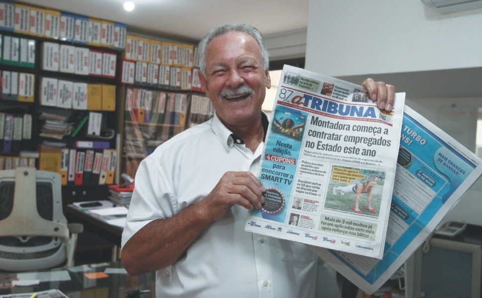 Leitor de A Tribuna na torcida para ganhar smart TV