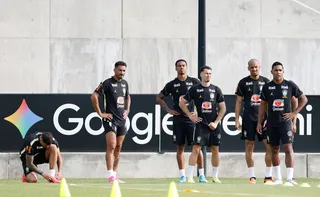 Imagem ilustrativa da imagem Ancelotti testa seleção brasileira com três no meio e Igor Thiago