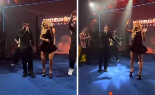 Imagem ilustrativa da imagem Ao lado de Virginia, Zé Felipe canta música romântica escrita para a ex-mulher