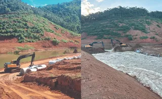 Imagem ilustrativa da imagem Avançam as obras da nova Barragem dos Imigrantes