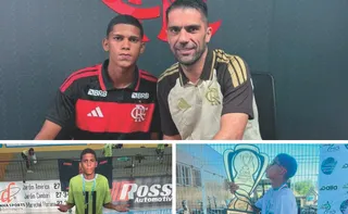 Imagem ilustrativa da imagem Capixaba assina primeiro contrato com o Flamengo
