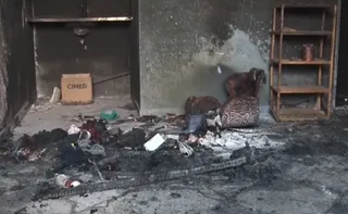 Imagem ilustrativa da imagem Casa onde dois homens morreram carbonizados pega fogo novamente em Cariacica