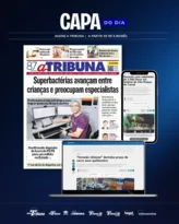 Imagem ilustrativa da imagem Confira os destaques do jornal A Tribuna desta quarta-feira