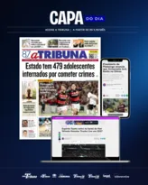 Imagem ilustrativa da imagem Confira os destaques do jornal A Tribuna desta segunda-feira