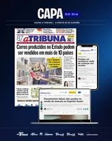 Imagem ilustrativa da imagem Confira os destaques do jornal A Tribuna desta sexta