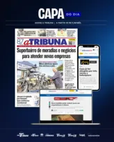 Imagem ilustrativa da imagem Confira os destaques do jornal A Tribuna desta sexta
