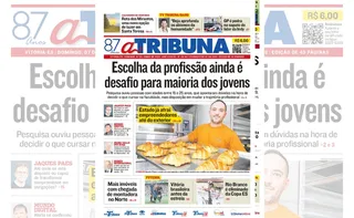 Imagem ilustrativa da imagem Confira os destaques do jornal A Tribuna deste domingo