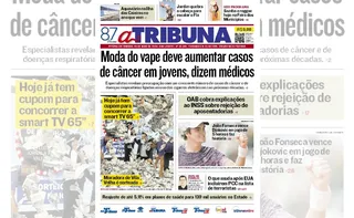 Imagem ilustrativa da imagem Confira os destaques do jornal A Tribuna deste sábado