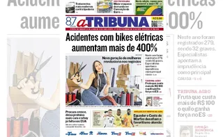 Imagem ilustrativa da imagem Confira os destaques do jornal A Tribuna deste sábado