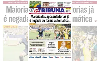 Imagem ilustrativa da imagem Confira os destaques do jornal A Tribuna deste sábado
