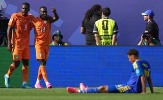 Imagem ilustrativa da imagem Costa do Marfim vence Curaçao e alcança mata-mata da Copa pela primeira vez
