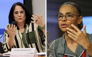 Imagem ilustrativa da imagem Damares agradece apoio de Marina Silva e cita admiração: 'Somos irmãs em Cristo'