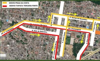 Imagem ilustrativa da imagem Demolição de ponte muda trânsito em Vila Velha na próxima semana