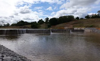 Imagem ilustrativa da imagem Governo inaugura barragem em Aracruz e amplia segurança hídrica no Norte do ES