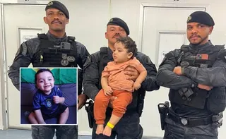 Imagem ilustrativa da imagem Guardas salvam bebê de 9 meses engasgado com tampa de pomada em Marataízes