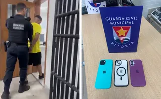 Imagem ilustrativa da imagem Homem é preso por furtar celulares no Triângulo das Bermudas