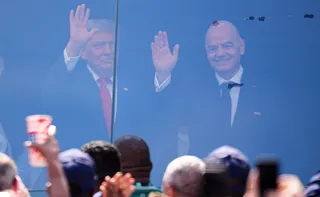 Imagem ilustrativa da imagem Infantino desiste de plano para investimentos privados na Fifa após ameaça de boico