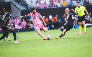 Imagem ilustrativa da imagem Messi tem lesão muscular descartada em diagnóstico inicial, diz Inter Miami