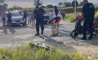 Imagem ilustrativa da imagem Motociclista morre após colisão com carro em Marataízes