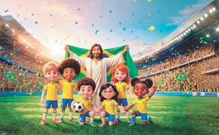 Imagem ilustrativa da imagem Nossa Turminha Kids transforma a emoção da Copa em louvor