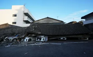 Imagem ilustrativa da imagem Novo terremoto de magnitude 5,8 atinge outras regiões de Kumamoto, no Japão
