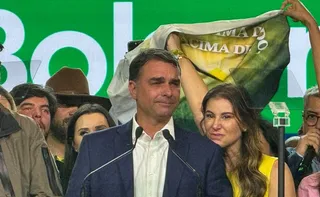 Imagem ilustrativa da imagem PL lança candidatura de Flávio Bolsonaro à Presidência