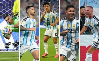 Imagem ilustrativa da imagem Pilares da Argentina na Copa brilham na Premier League e conhecem bem os ingleses
