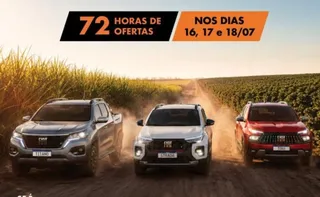Imagem ilustrativa da imagem Podium Fiat faz Festival de Pickups com até 25% de desconto no ES e RJ