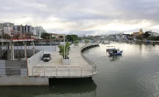 Imagem ilustrativa da imagem Primeira etapa da nova orla do Canal de Camburi vai ser inaugurada sábado