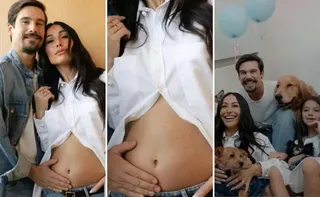 Imagem ilustrativa da imagem Sabrina Sato faz chá revelação e descobre o sexo do seu bebê: um menino