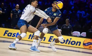 Imagem ilustrativa da imagem Seleção masculina perde e pode dar adeus à Liga das Nações de vôlei