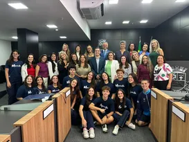 Imagem ilustrativa da imagem Sessão homenageia São Marcelino e legado Marista
