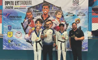 Imagem ilustrativa da imagem Taekwondo Solidário brilha na seletiva estadual