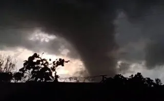 Imagem ilustrativa da imagem Tornado atinge três cidades do RS e deixa feridos e danos materiais