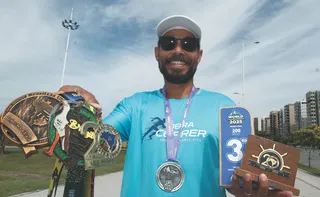 Imagem ilustrativa da imagem Ultramaratonista se prepara para desafio de correr 500 quilômetros no ES